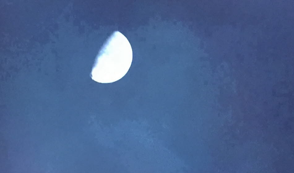 abnehmender Mond