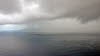 Flug durch Regen
